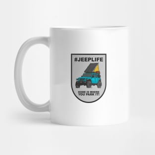 Jeep Life Jeep Wrangler Offroad 4x4 - Ocean Blue Mug